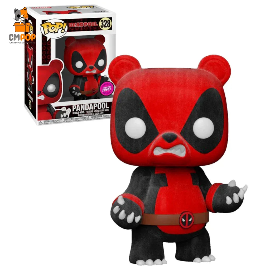 Pandapool - #328 Funko Pop! Deadpool Flocked Chase Limited Edition