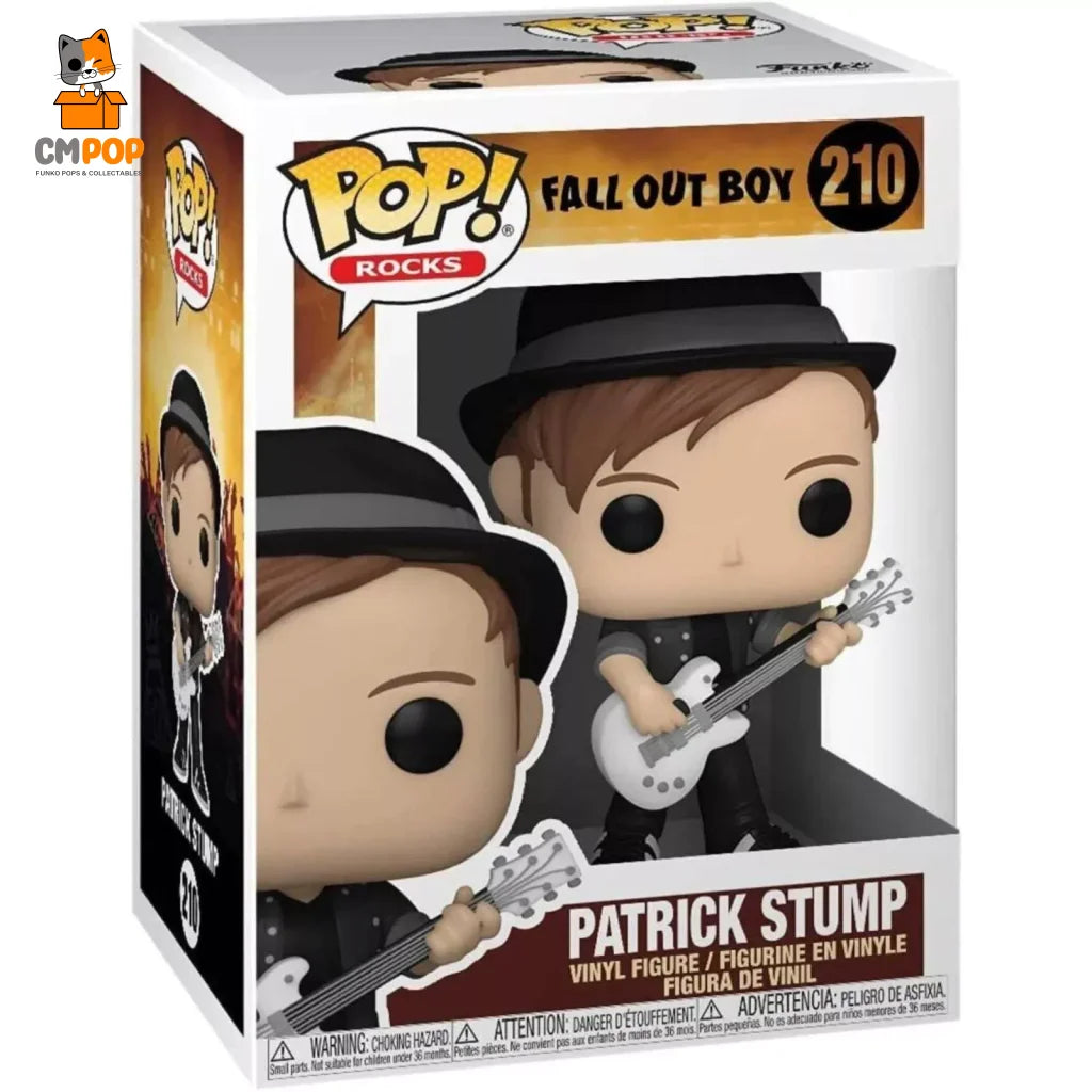 Patrick Stump - #210 Funko Pop! Rocks Fall Out Boy