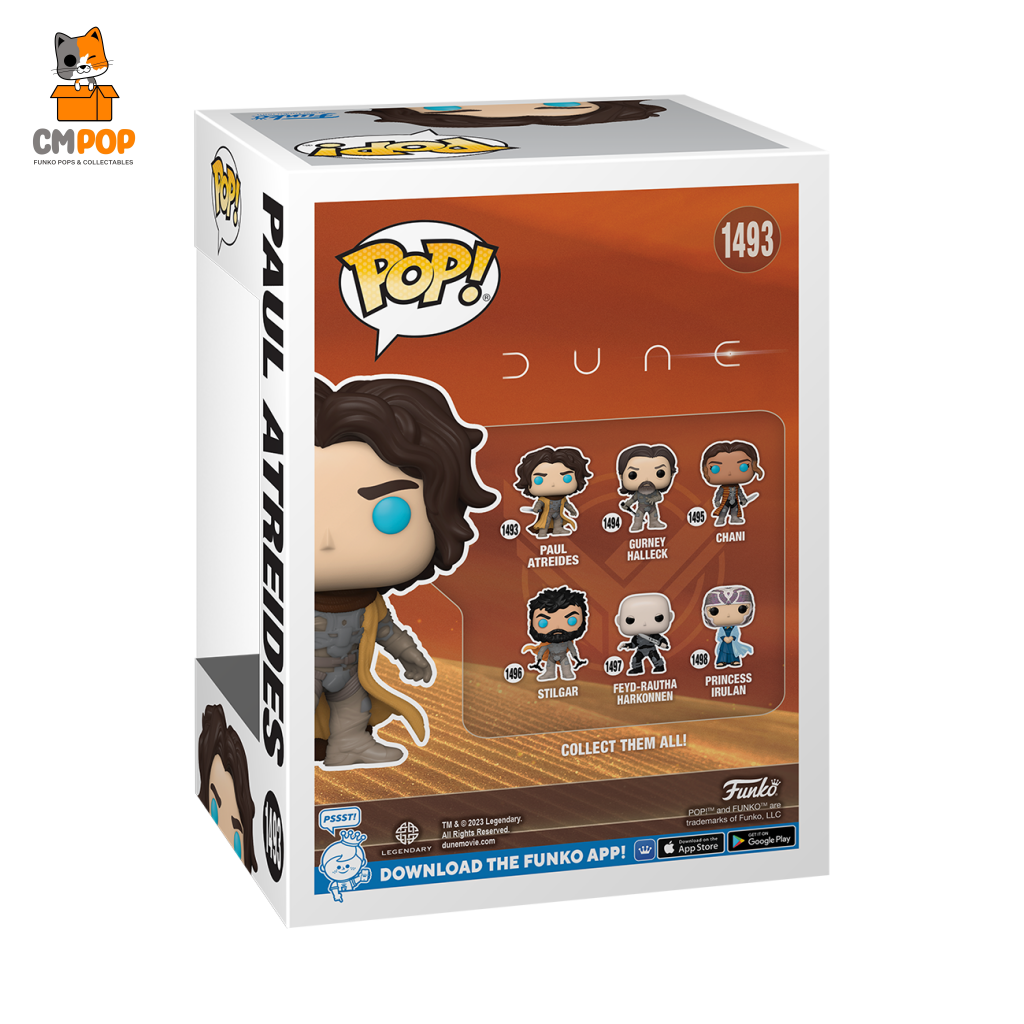 Paul Atreides - #1493 Funko Pop! Dune 2 Pop Movies