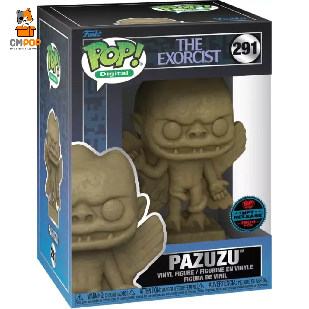 Pazuzu - #291 Funko Pop! Digital The Exorcist Nft Release 1900 Pcs Pop