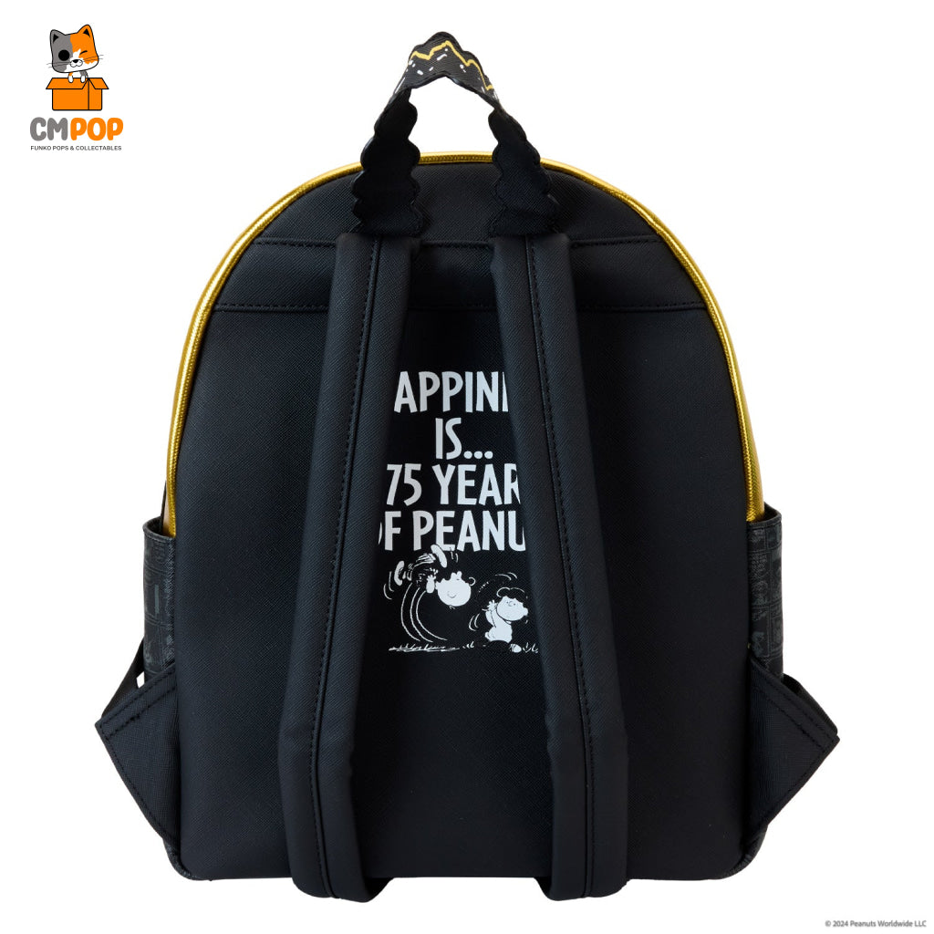 Peanuts 75Th Anniversary Mini Backpack - Loungefly