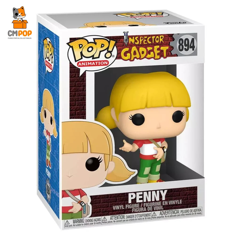 Penny - #894 Funko Pop! Animation- Inspector Gadget