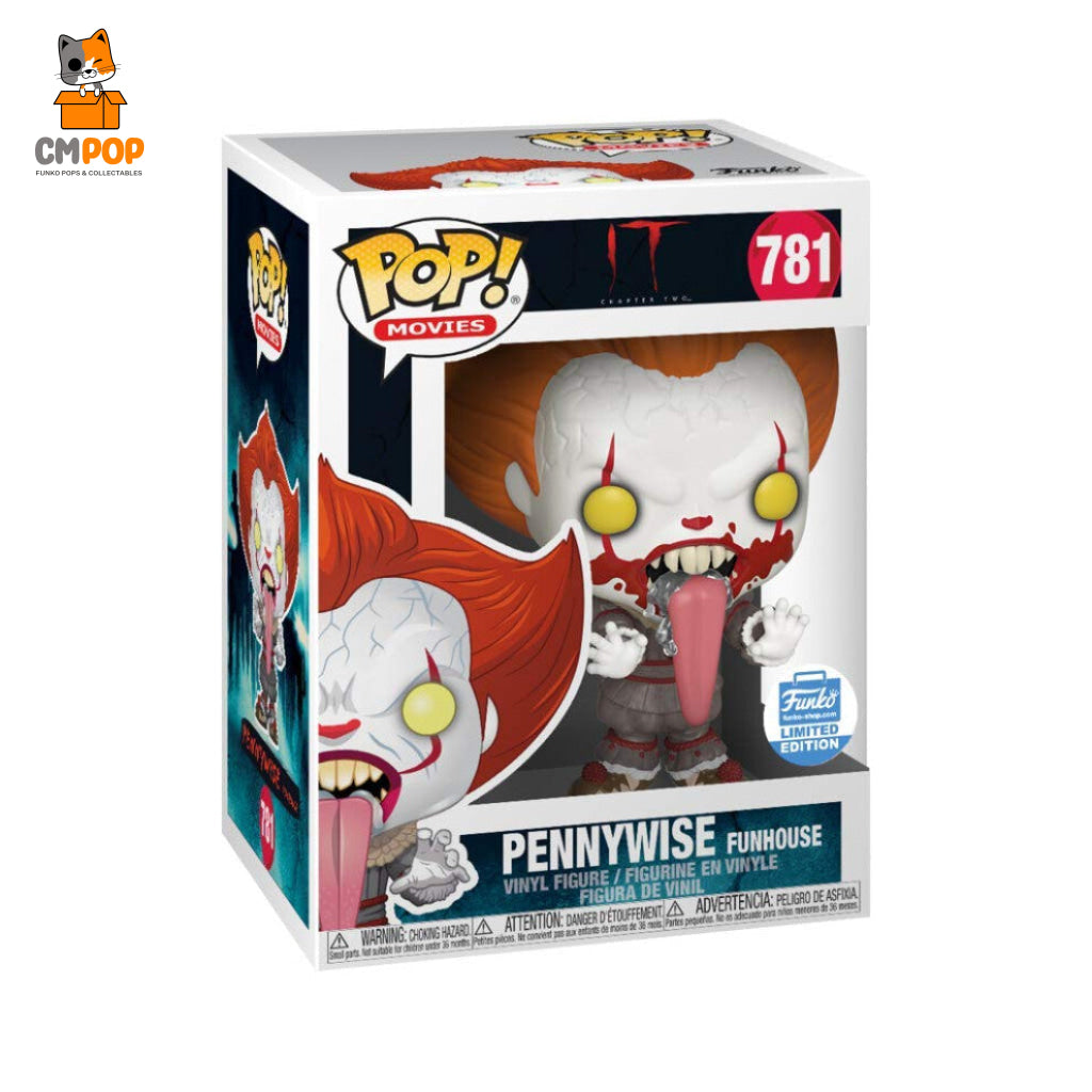 Pennywise Funhouse - #781 Funko Pop! It Horror Limited Edition Pop