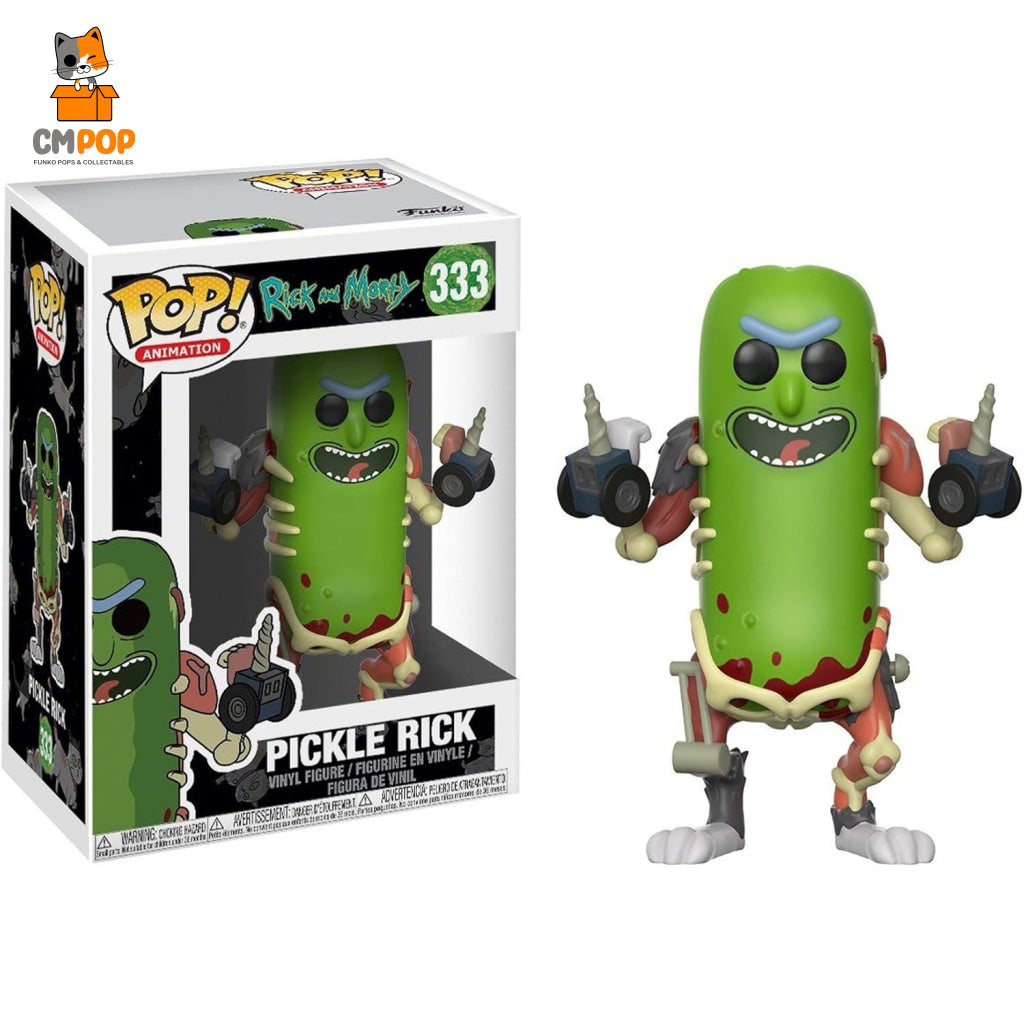 Pickle Rick - #333 Funko Pop! & Morty Pop