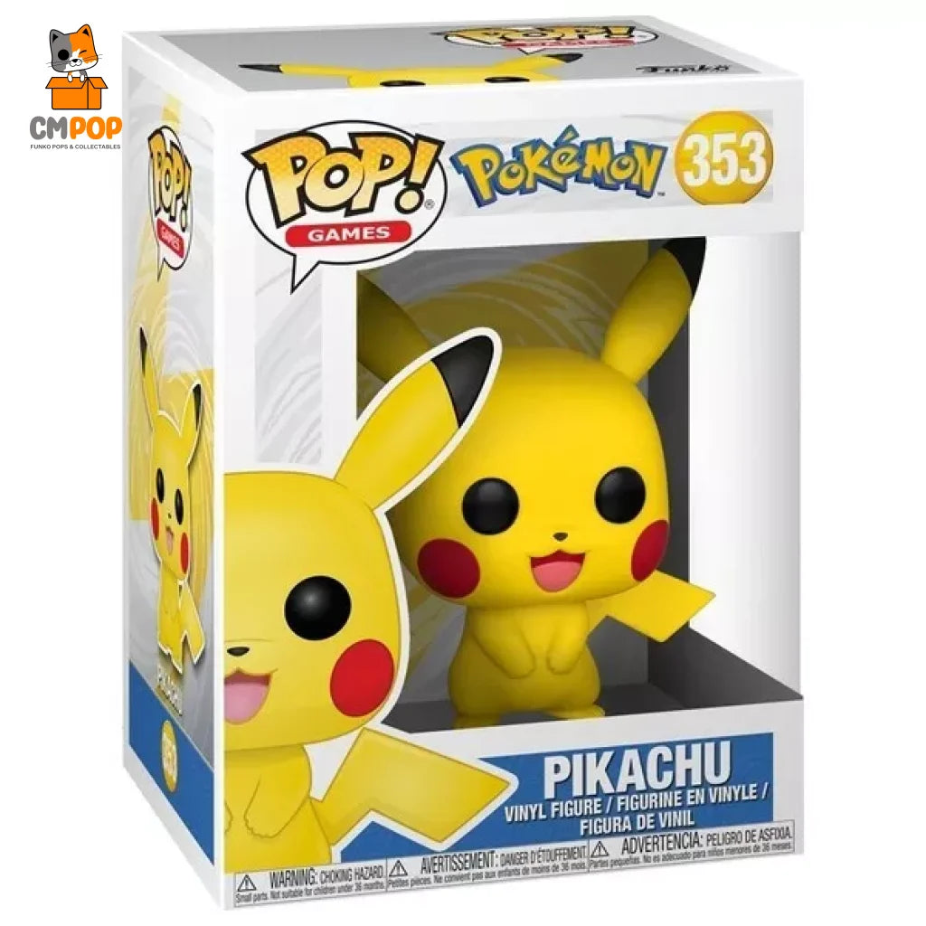 Pikachu - #353 Funko Pop! Pokemon Special Edition Pop