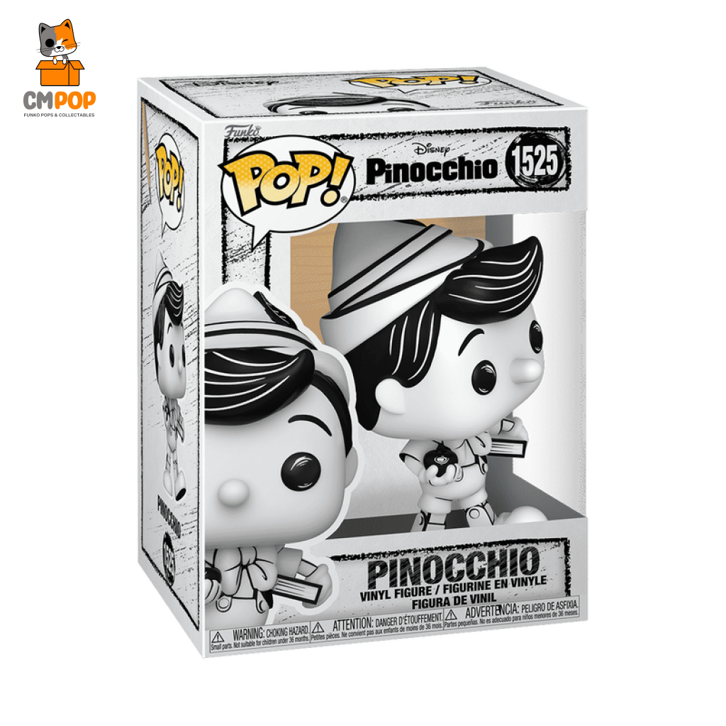 Pinocchio(Sketched) - #1525 Funko Pop Disney Pinocchio