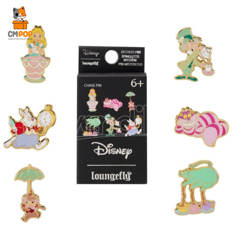 Pins Assortment Disney - Alice In Wonderland Un-Birthday Loungefly Funko Pop Pin