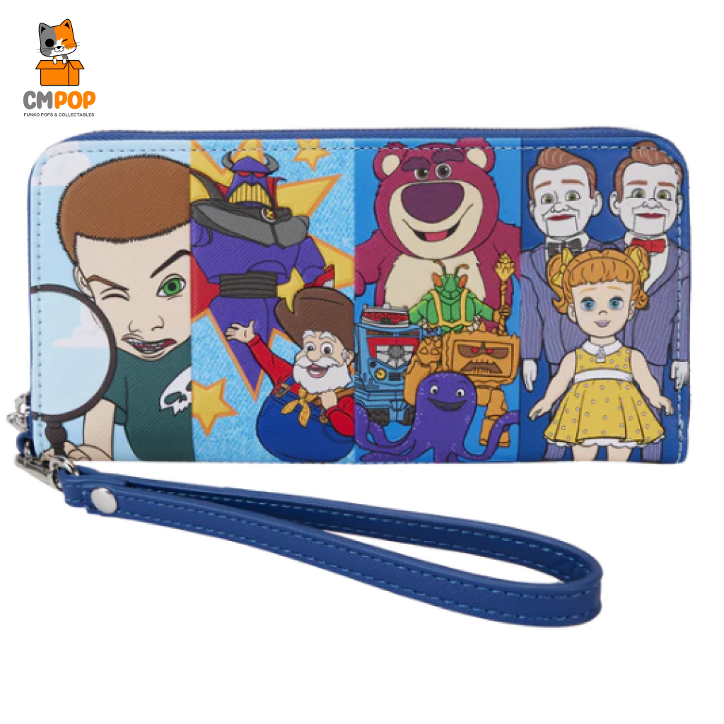 Pixar Toy Story Villains Zip Around Wristlet - Loungefly Disney