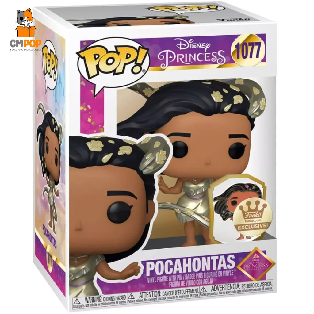 Pocahontas - #1077- Funko Pop! Disney Princess Exclusive Pop