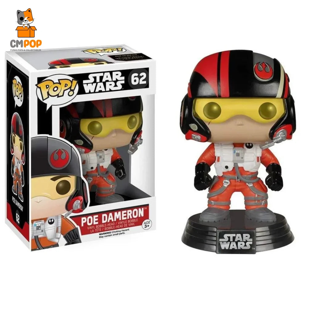 Poe Dameron - #62 Funko Pop! Star Wars Pop