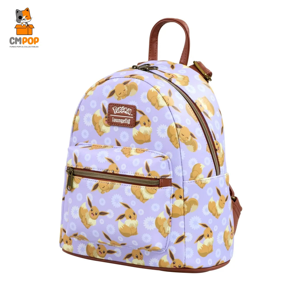 Pokémon Eevee AOP Mini Backpack - Loungefly Loungefly