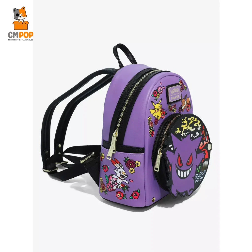 Pokémon Embroidered Wagara Mini Backpack - Loungefly Loungefly