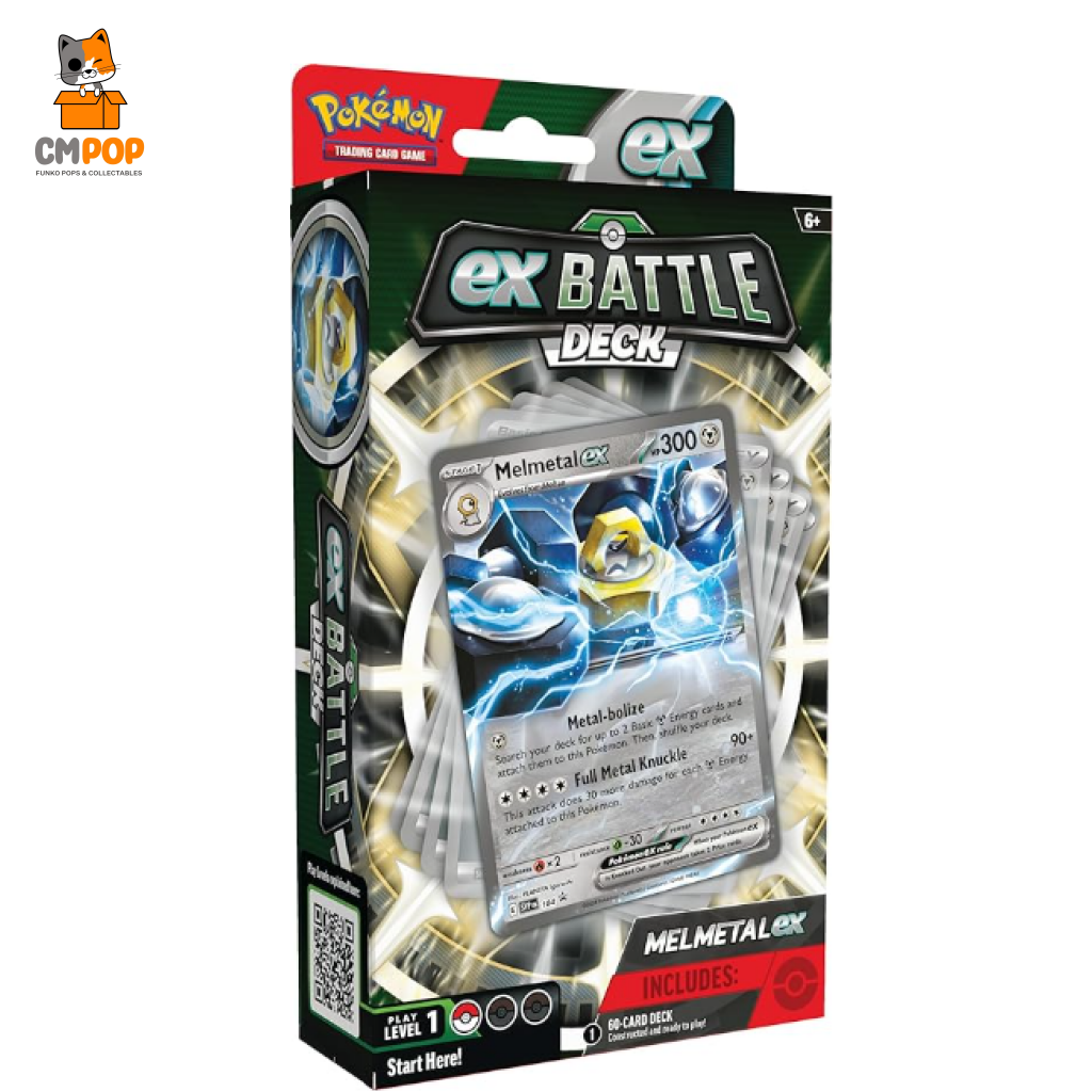 Pokémon Tcg: Melmetal And Houndoom Ex Battle Decks