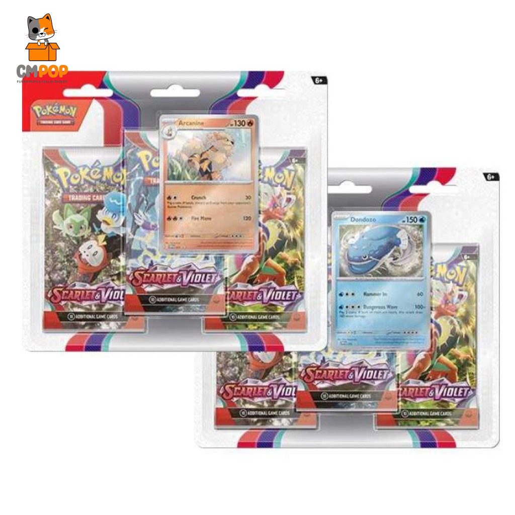 Pokémon Tcg: Scarlet & Violet 3-Pack Booster