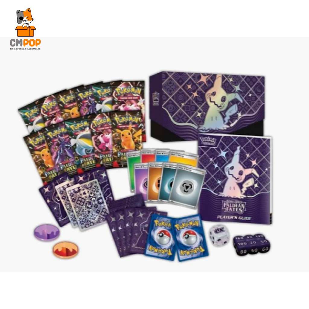 Pokémon Tcg: Scarlet & Violet 4.5 Paldean Fates Elite Trainer Box