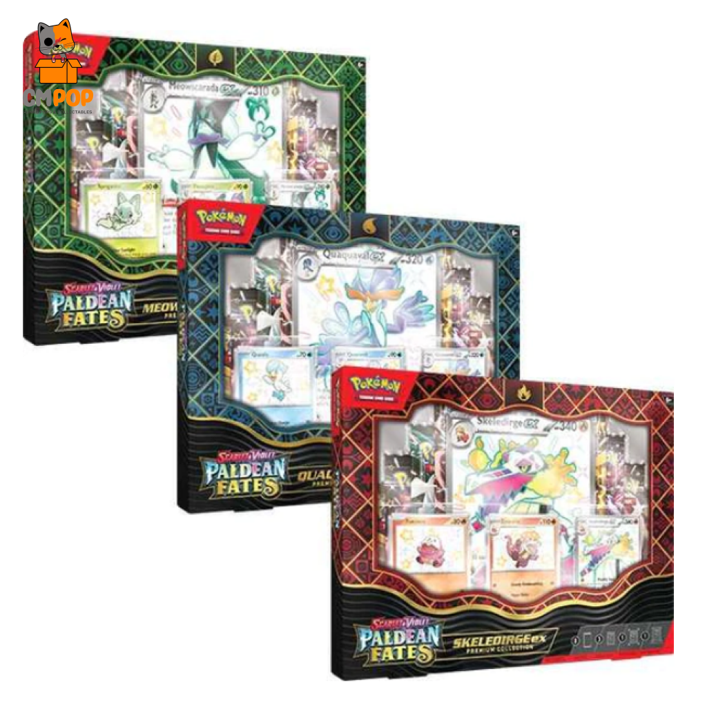 Pokémon Tcg: Scarlet & Violet 4.5 Paldean Fates Premium Collection -