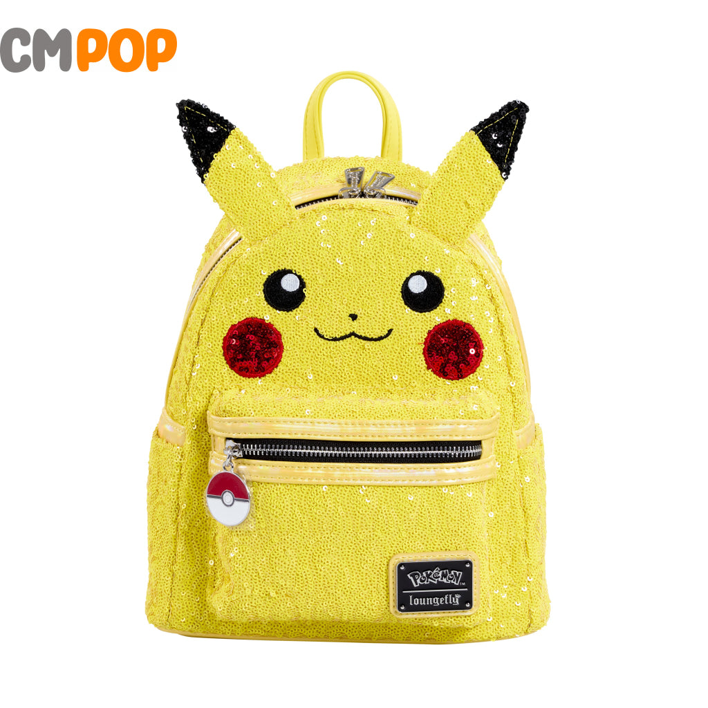 Pokemon World 1-1 Games Sequin Pikachu Cosplay Mini Backpack - Loungefly Loungefly