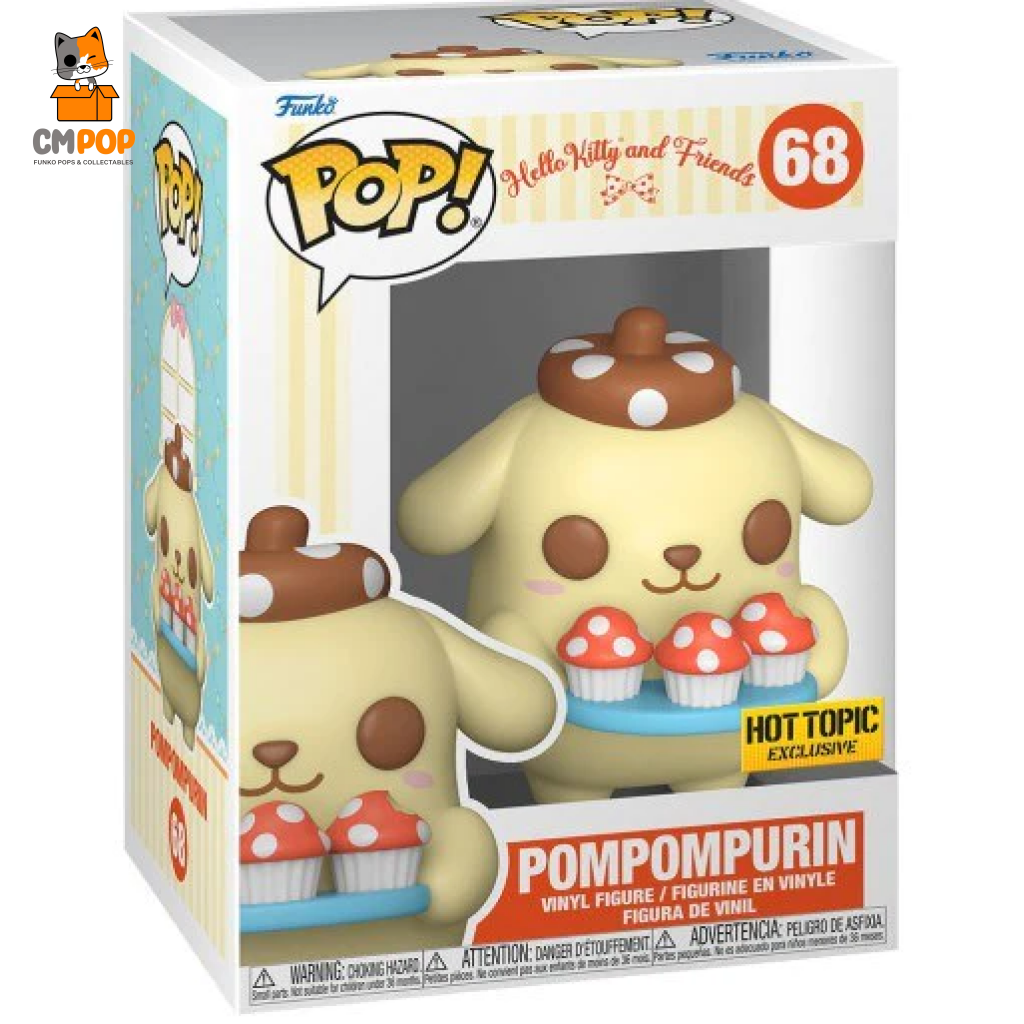 Pompompurin - #68 Funko Pop! Pusheen Hot Topic Exclusive Pop