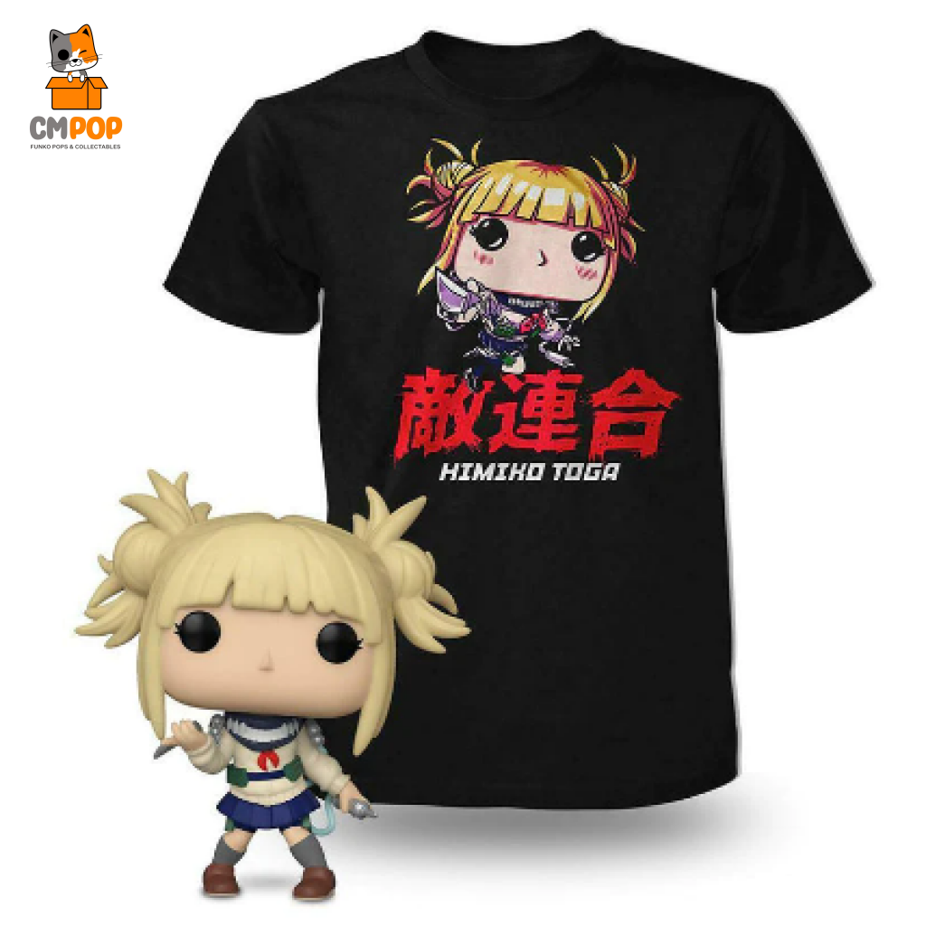 Pop! Tees - Himiko Toga (Small) My Hero Academia Gamestop Funko Pop