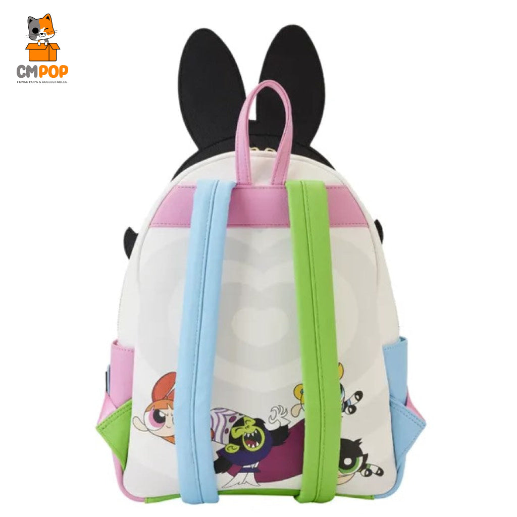 Powerpuff Girls Triple Pocket Backpack - Cartoon Network Loungefly