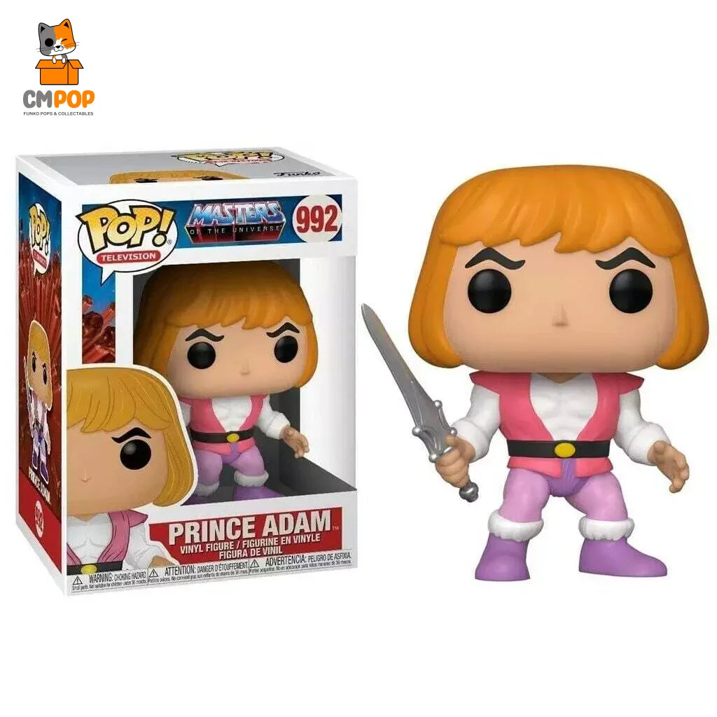 Prince Adam - #992 Funko Pop! Television Masters Of The Universe