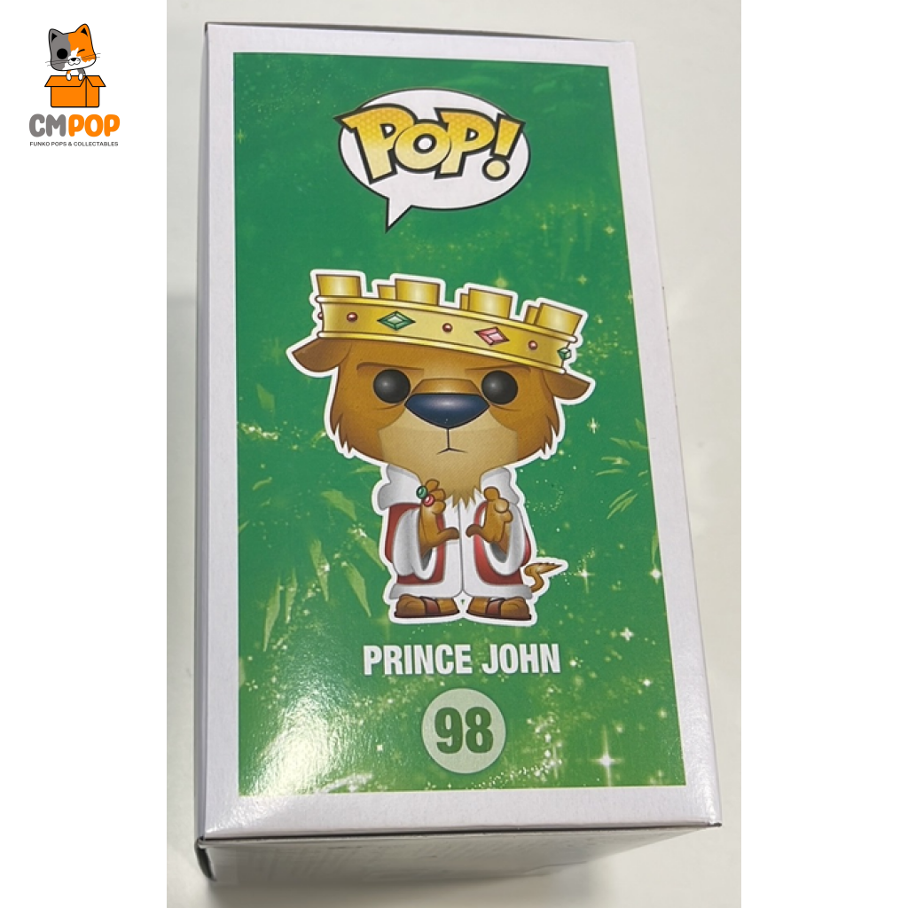 Prince John - #98 Funko Pop! Disney 2014 Holidays Asia Exclusive Pop