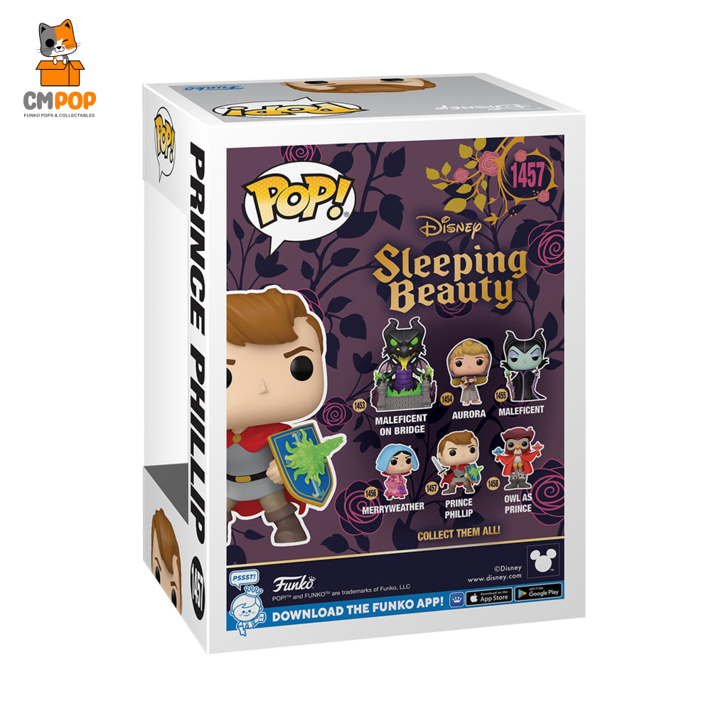 Prince Phillip - 65Th Anniversary #1457 - Funko Pop! Sleeping Beauty Disney Pop