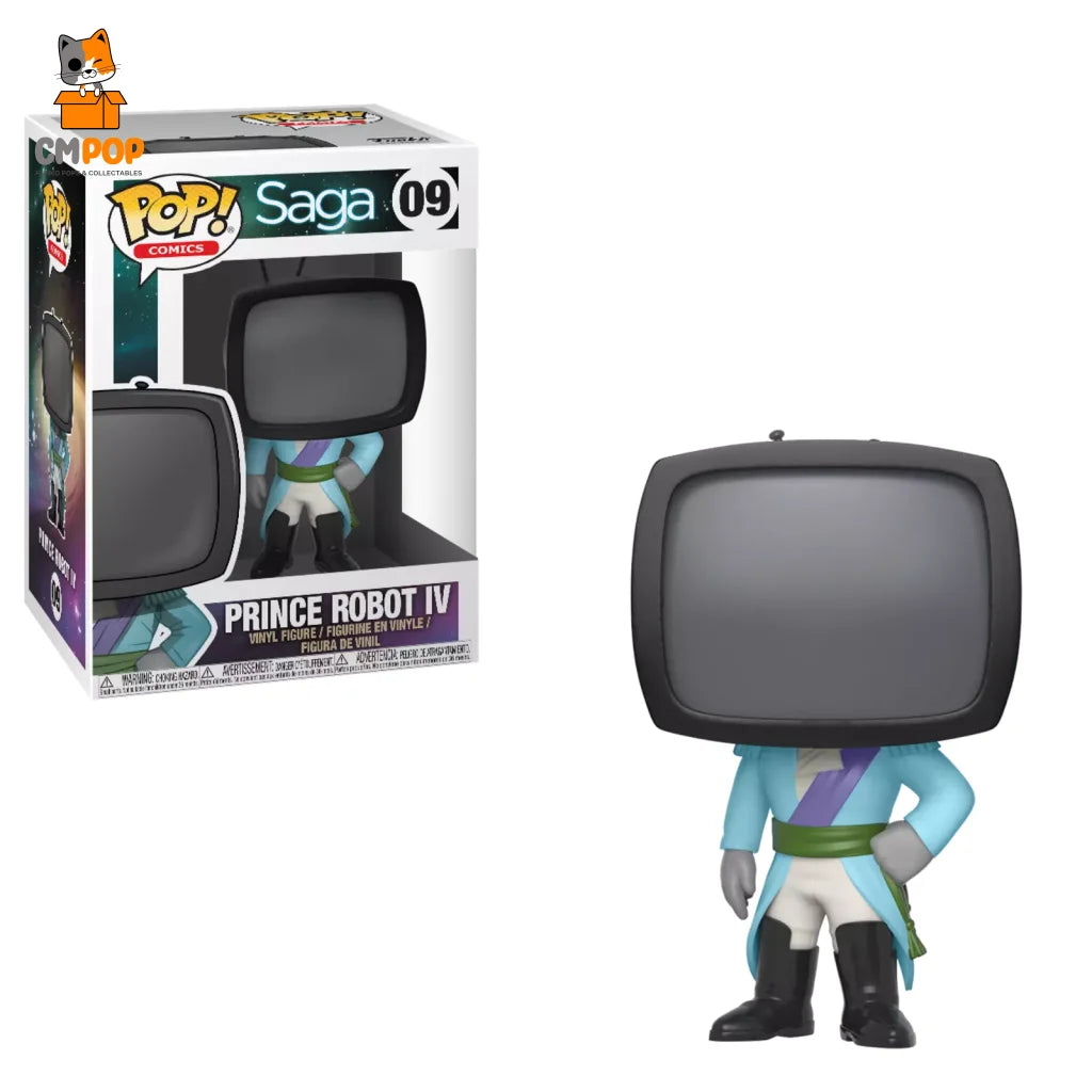 Prince Robot Iv - #09 Funko Pop! Comics Saga