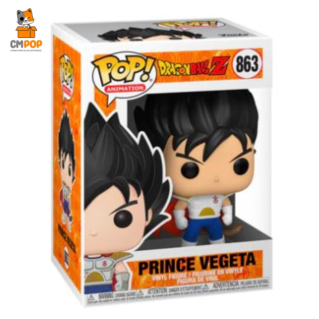 Prince Vegeta - #863 Funko Pop! Dragonball Z Nycc 2022 Convention Exclusive Pop