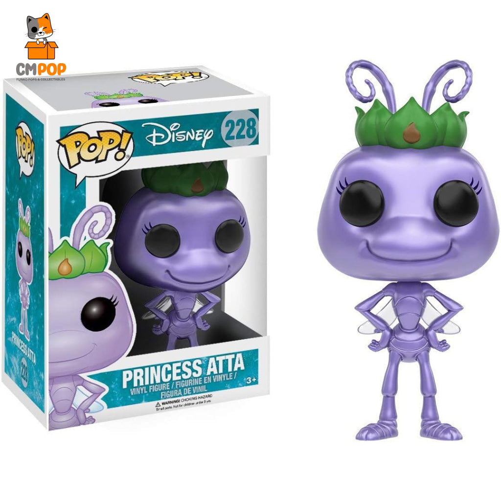 Princess Atta - #228 Funko Pop!- Disney A Bugs Life Pop