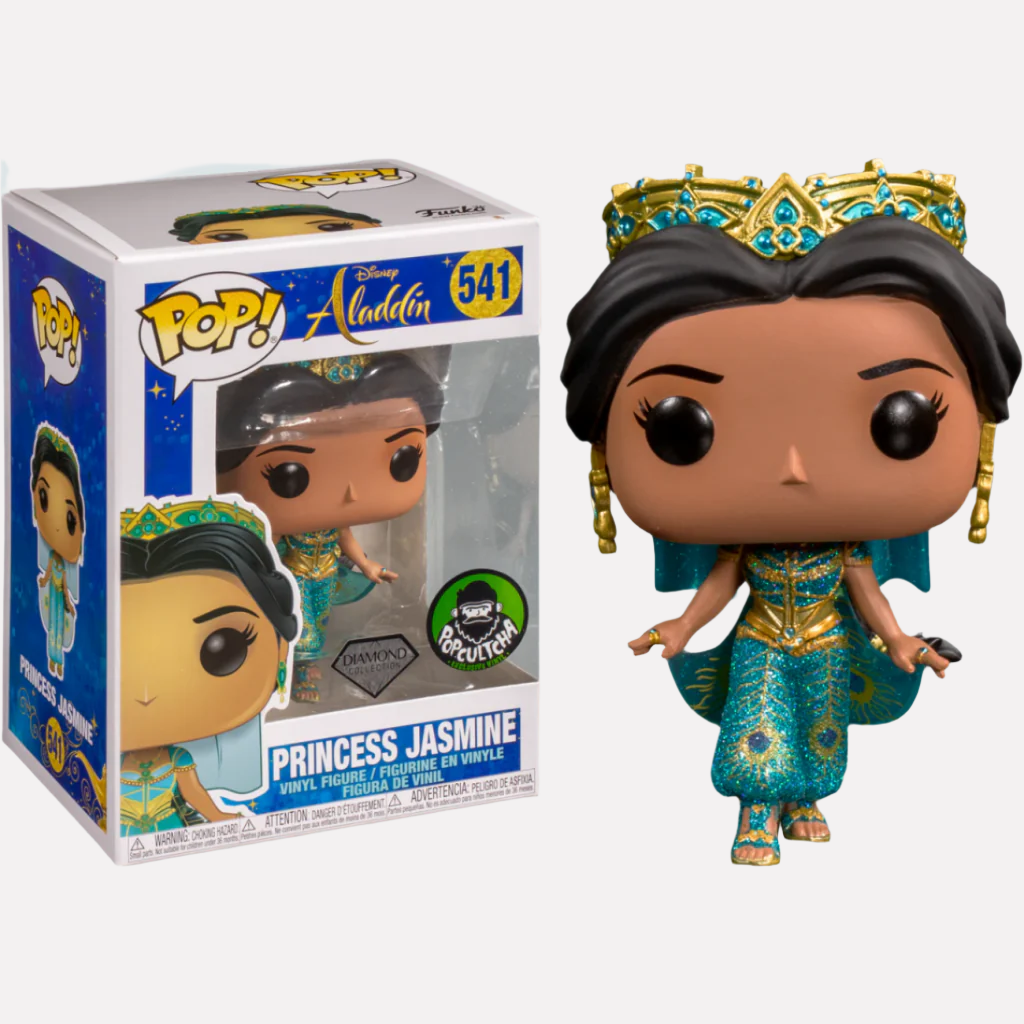 Princess Jasmine - #541 Funko Pop! Disney Aladdin Diamond Collection Pop Cultcha Exclusive