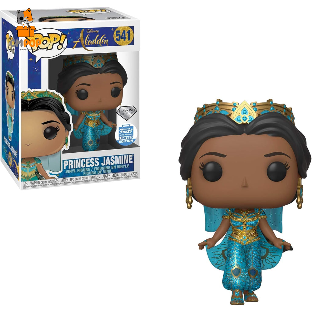 Princess Jasmine - #541 Funko Pop Disney Aladdin Diamond Collection Limited Edition