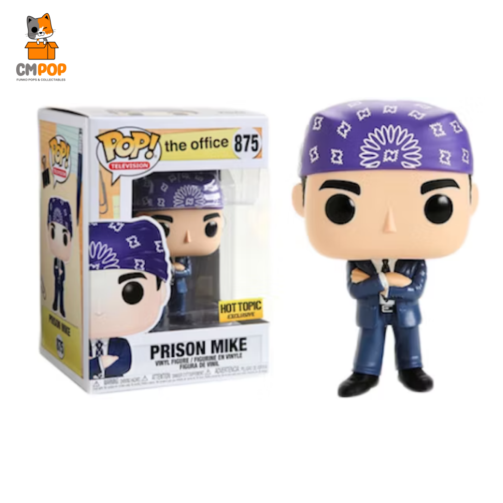 Prison Mike - #875 The Office Hot Topic Exclusive Funko Pop