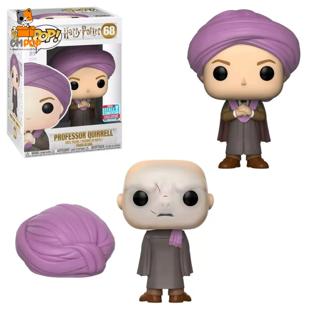 Professor Quirrell - #68 Funko Pop! Harry Potter 2018 Fall Convention Exclusive Limited Edition Pop