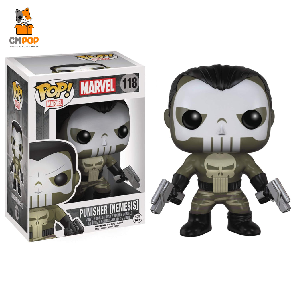 Punisher (Nemesis) - #118 Funko Pop! Marvel Pop