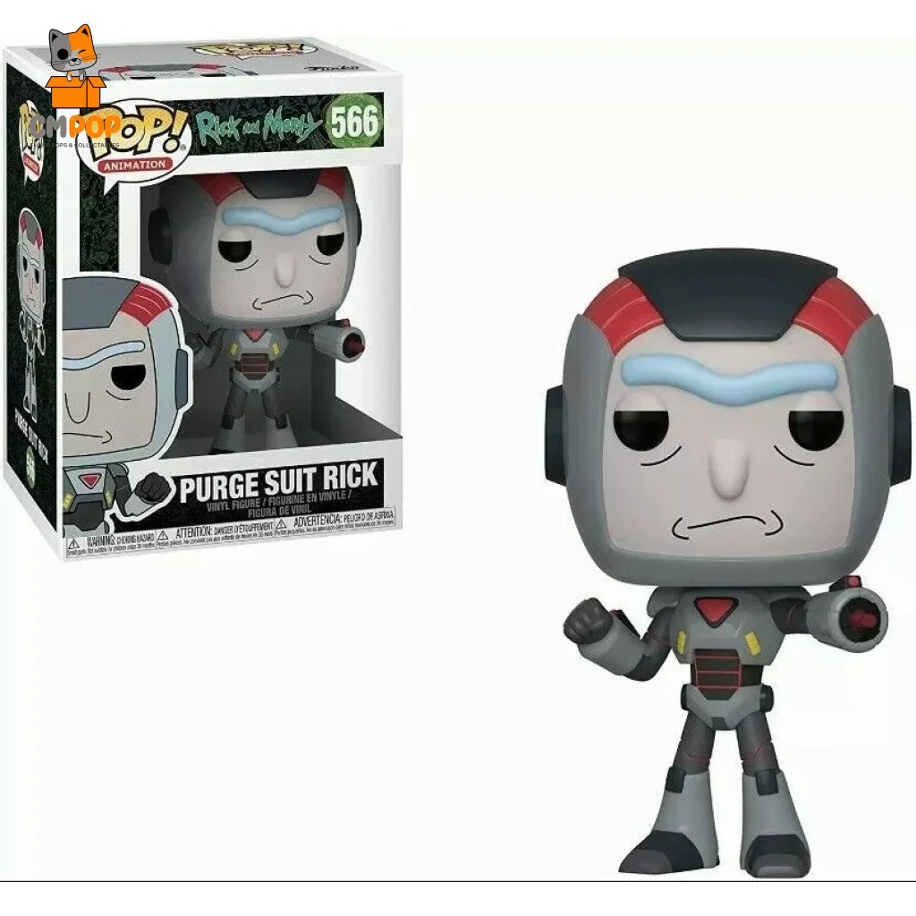 Purge Suit Rick - #566 Funko Pop! Animation And Morty Pop