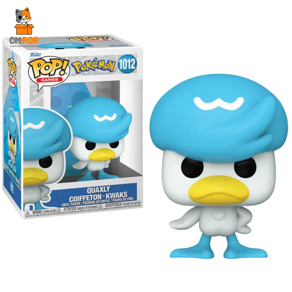 Quaxly - #1012 Funko Pop! Games Pokemon Pop