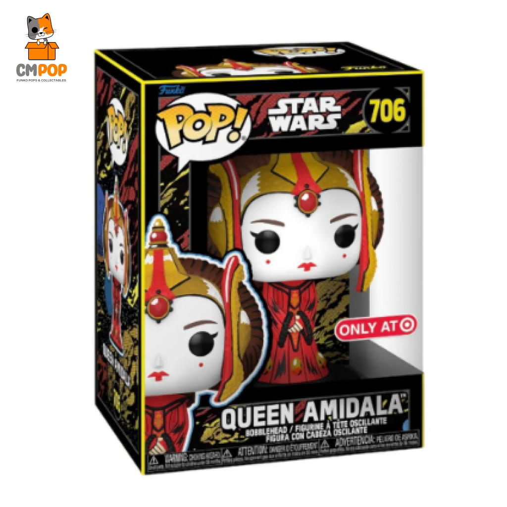 Queen Amidala - #706 Funko Pop! Star Wars Target Exclusive Pop