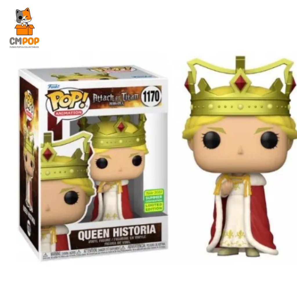 Queen Historia - #1170 Funko Pop! Attack On Titan -2022 Summer Convention Limited Edition Pop