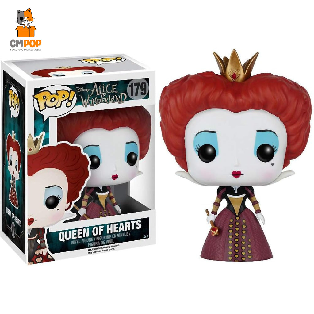 Queen Of Hearts - #179 Funko Pop! Disney Alice In Wonderland Pop