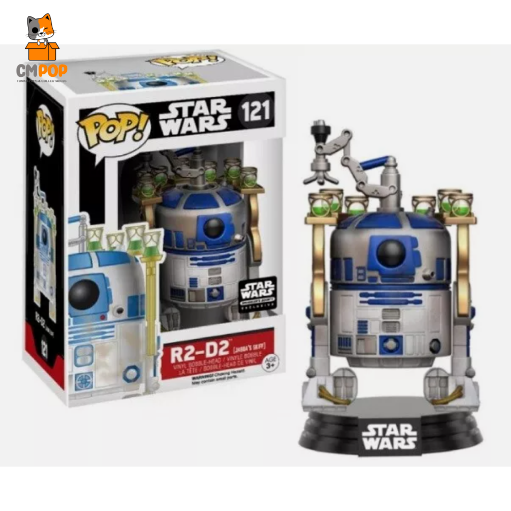 R2-D2 (Jabba’s Skiff) #121 - Funko Pop! Star-Wars Smugglers Bounty Exclusive Pop