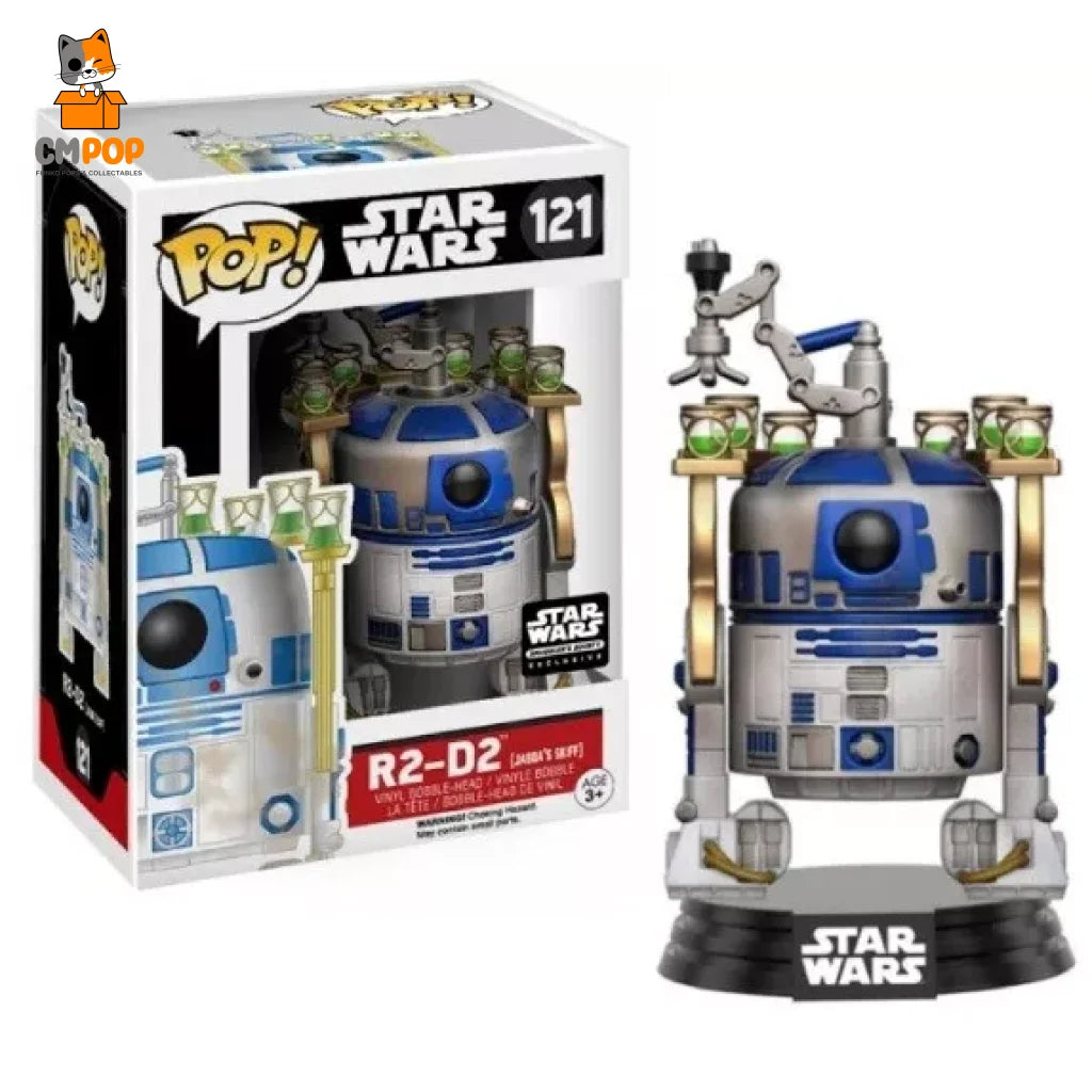 R2-D2 (Jabba’s Skiff) - #121 Funko Pop! Star Wars Smuggler’s Bounty Exclusive