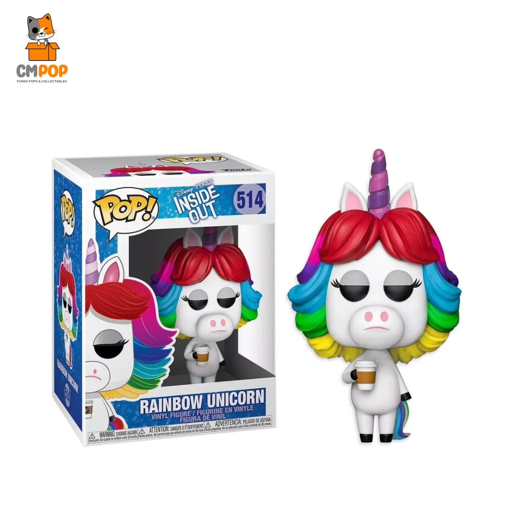 Rainbow Unicorn - #514 Funko Pop! Disney -Pixar Inside Out Pop