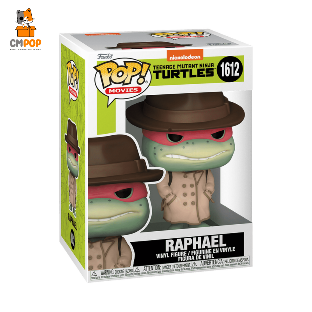 Raphael - #1612 - Funko Pop! - Movies - Nickelodeon - Teenage Mutant Hero Turtles Funko Pop