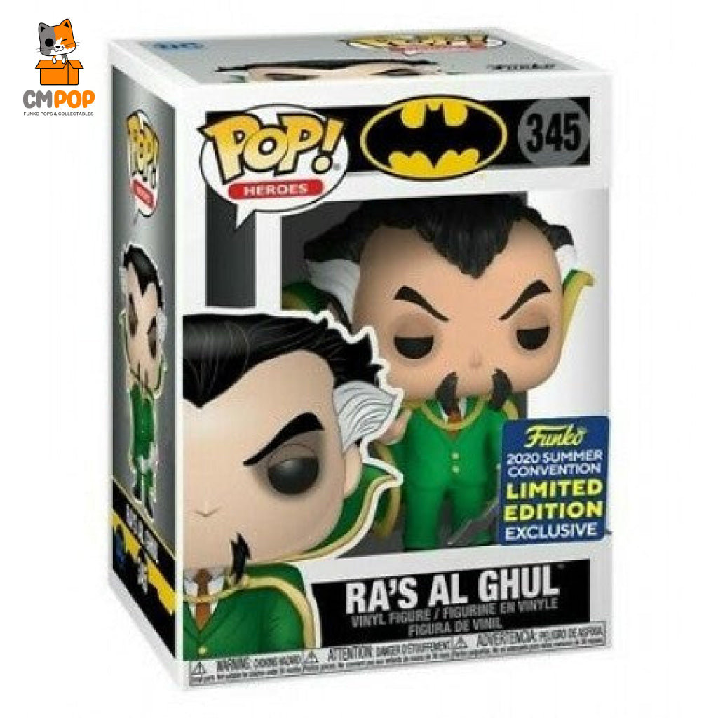 Ra’s Al Ghul - #345 Funko Pop! Heroes Batman 2020 Convention Exclusive