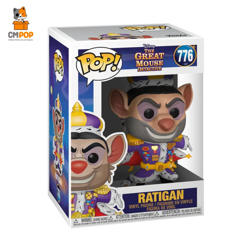 Ratigan - #776 Funko Pop! The Great Mouse Detective Pop