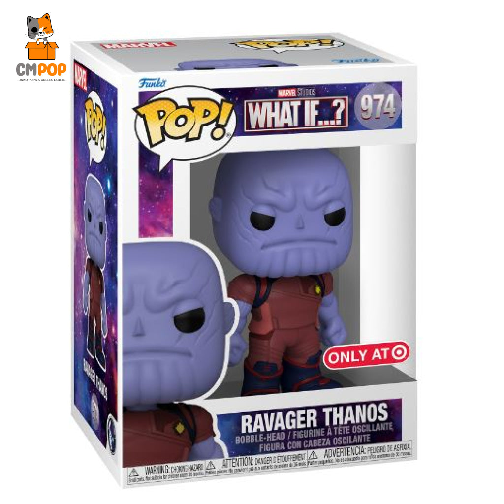 Ravager Thanos - #974 Funko Pop! Marvel What If.. Target Exclusive Pop