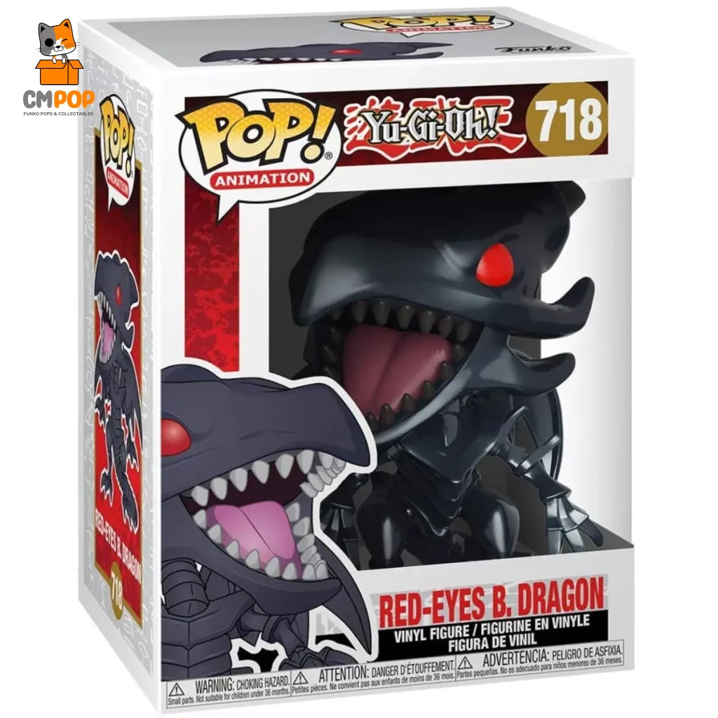 Red-Eyes B.dragon - #718 Funko Pop! Animation Yu-Gi-Oh! Pop