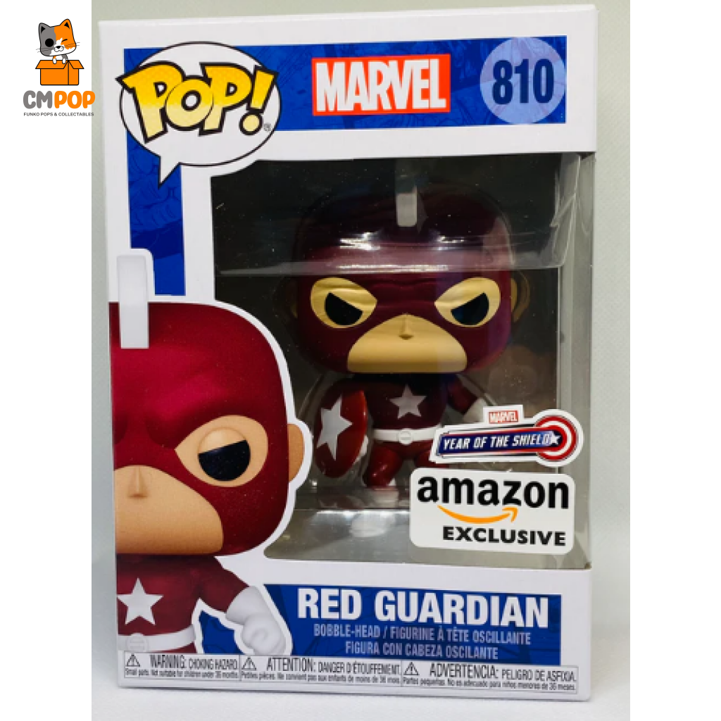 Red Guardian - #810 Funko Pop! Marvel Amazon Exclusive Year Of The Shield Pop