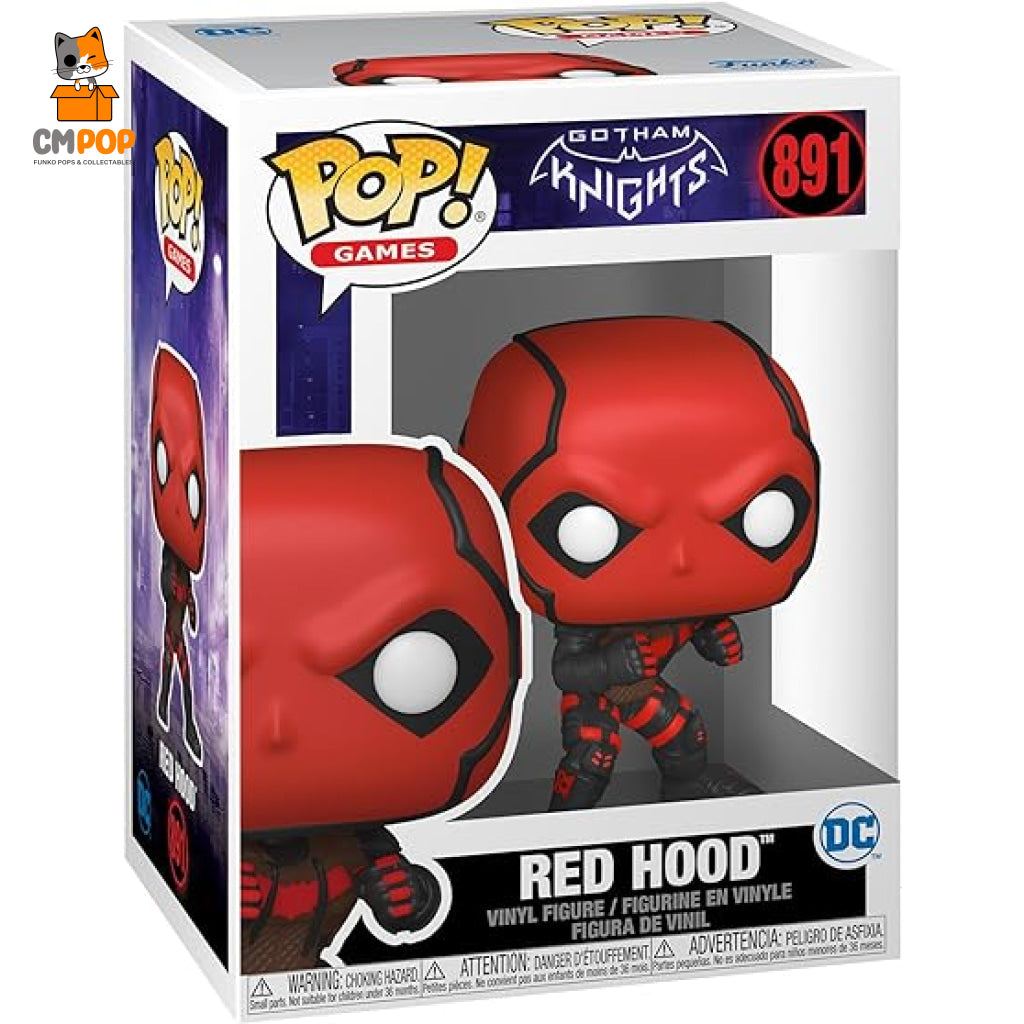 Red Hood - #891 Funko Pop! Gotham Knights Pop
